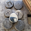 Elder Futhark Forged Iron Runes - Carved with Ancient Power