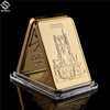 Load image into Gallery viewer, Odin Allfather imitation 1OZ Gold Bullion Bar Collection
