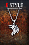 Fenrir the Great Wolf Necklace | 316L stainless steel