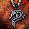 Fenrir the Great Wolf Necklace | 316L stainless steel