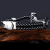 Mjolnir Corded Bracelet | 316L Stainless Steel