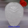 1.5&quot; Alien Skull Statue Healing Crystal &amp; Natural Stone Carved Figurine