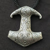 Mjolnir Triskele Trinity Knot Valknut Pendant